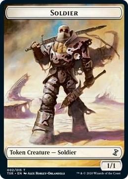 0002 Soldier Token T Time Spiral: Remastered