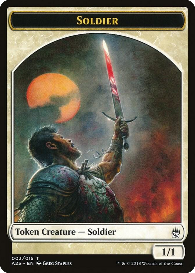 0003 Soldier Token (003) T Masters 25