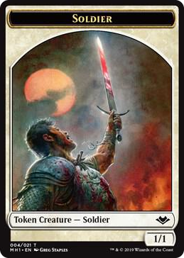 0004 Soldier Token T Modern Horizons