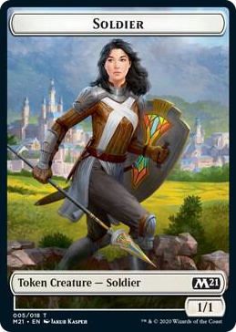 0005 Soldier Token T Core Set 2021