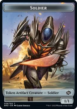 0008 Soldier Token (008) T The Brothers' War