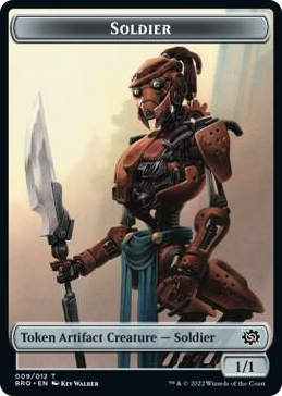 0009 Soldier Token (009) T The Brothers' War