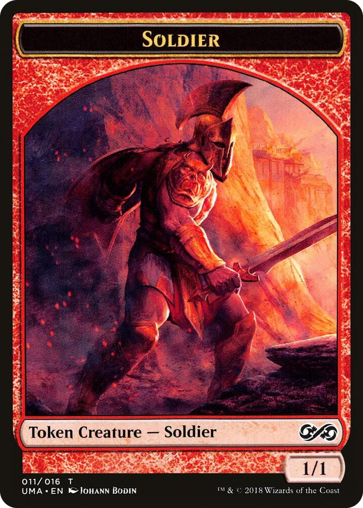 0011 Soldier Token T Ultimate Masters