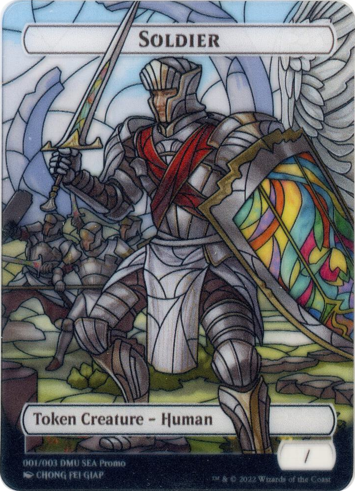 0001 Soldier Token [SEA Exclusive] T Dominaria United