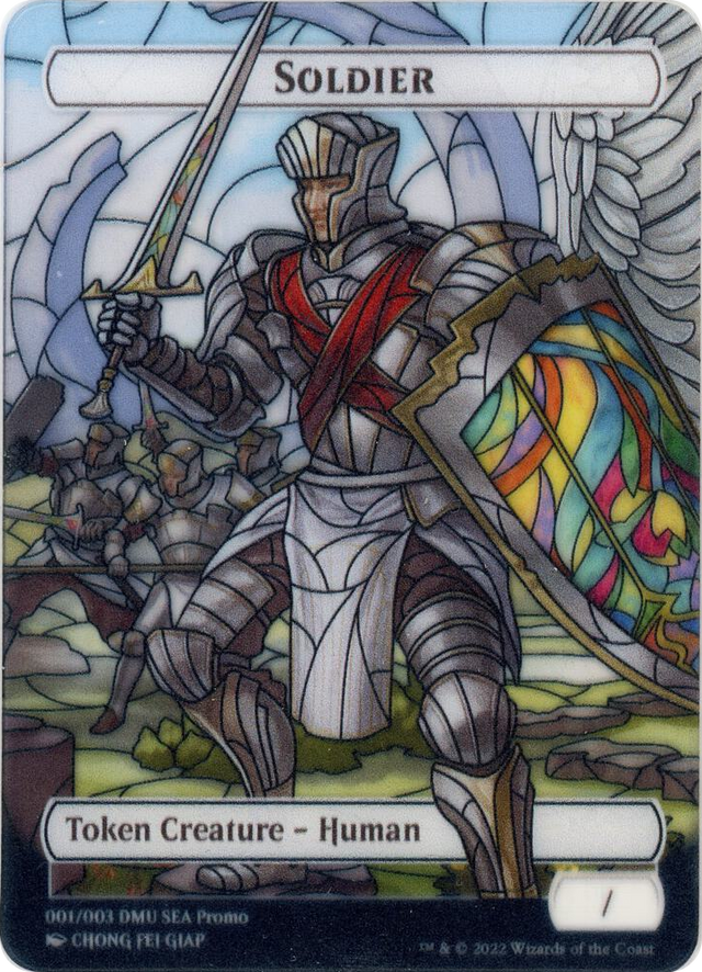 0001 Soldier Token [SEA Exclusive] T Dominaria United