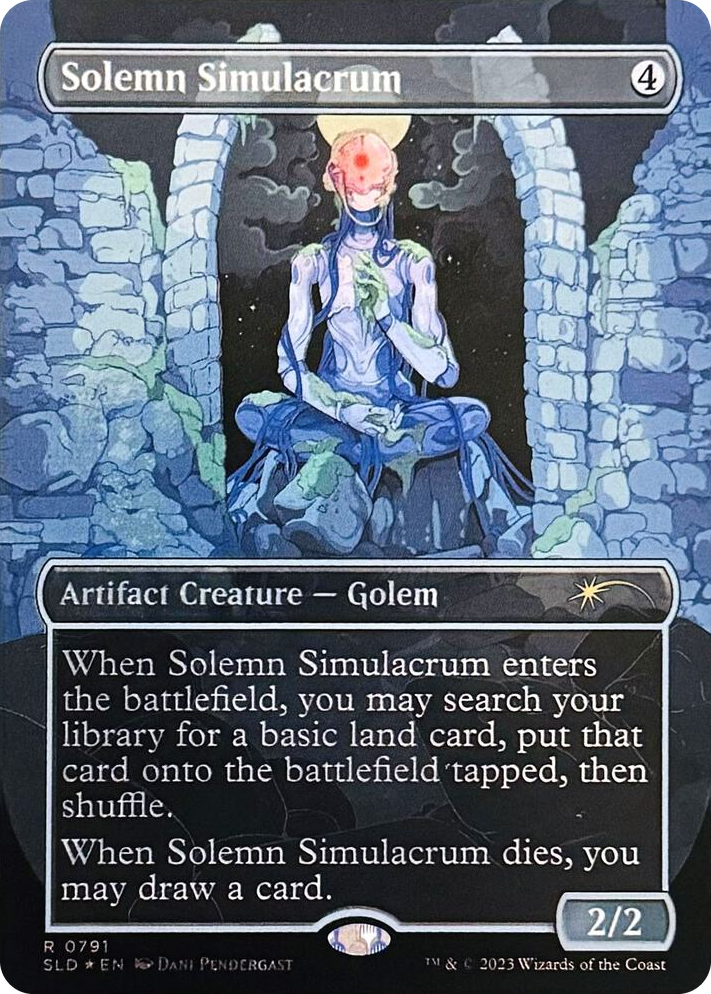 0791 Solemn Simulacrum (0791) R Secret Lair Drop Series