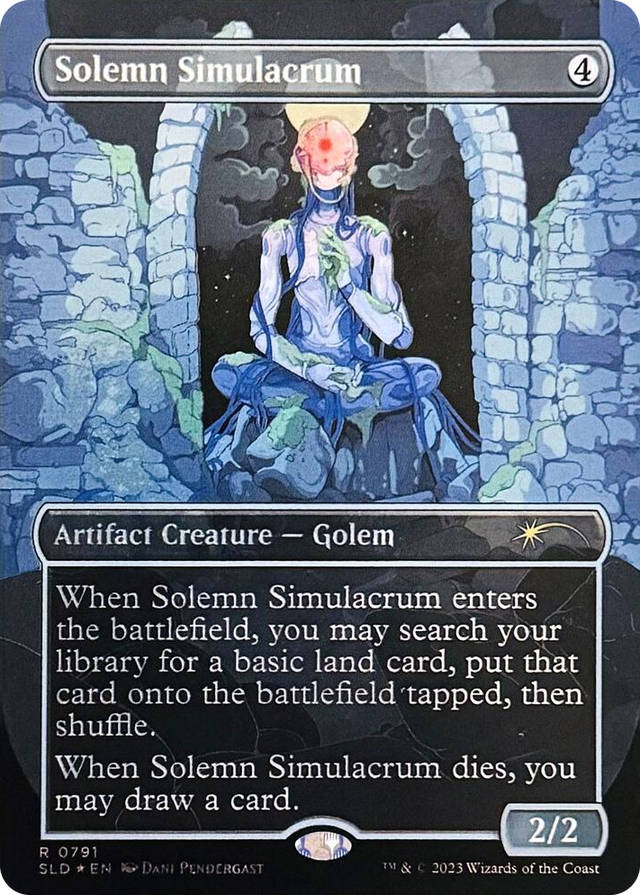 0791 Solemn Simulacrum (0791) R Secret Lair Drop Series