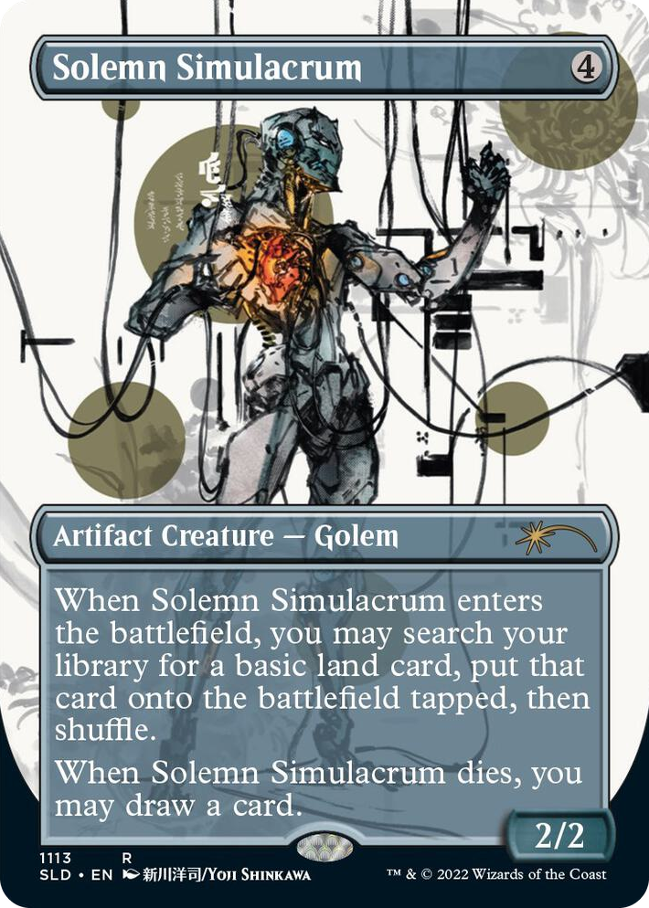 1113 Solemn Simulacrum (1113) R Secret Lair Drop Series