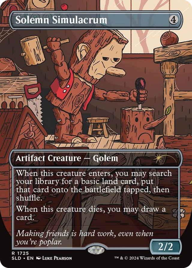 1725 Solemn Simulacrum (1725) R Secret Lair Drop Series
