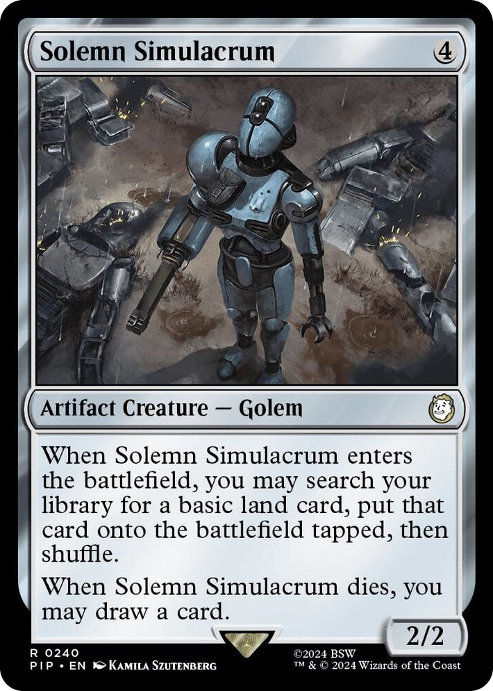 0240 Solemn Simulacrum R Universes Beyond: Fallout