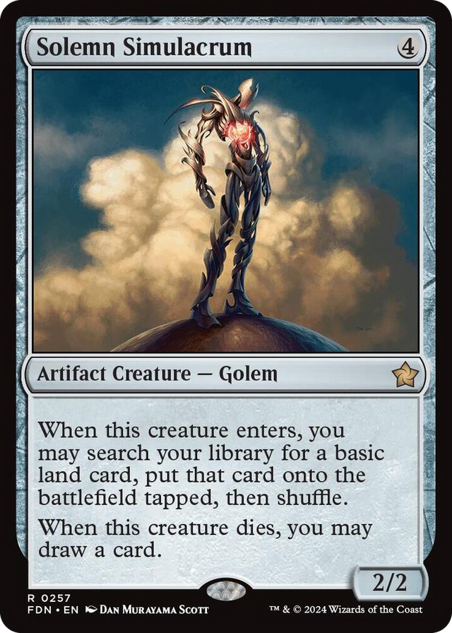 0257 Solemn Simulacrum R Foundations