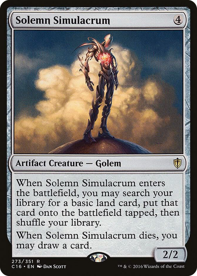 0273 Solemn Simulacrum R Commander 2016