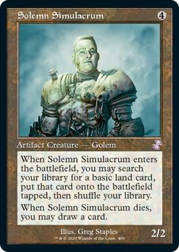 0400 Solemn Simulacrum S Time Spiral: Remastered