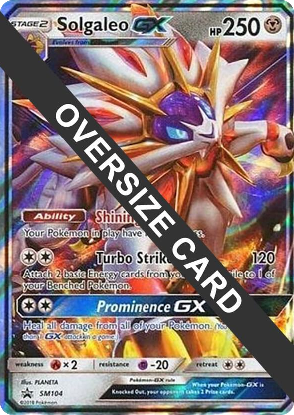 SM104 Solgaleo GX - SM104 Promo Jumbo Cards