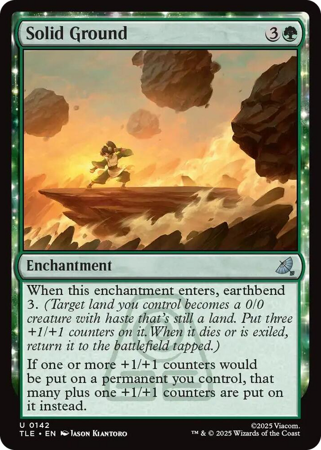 0142 Solid Ground U The Last Airbender: Eternal-Legal