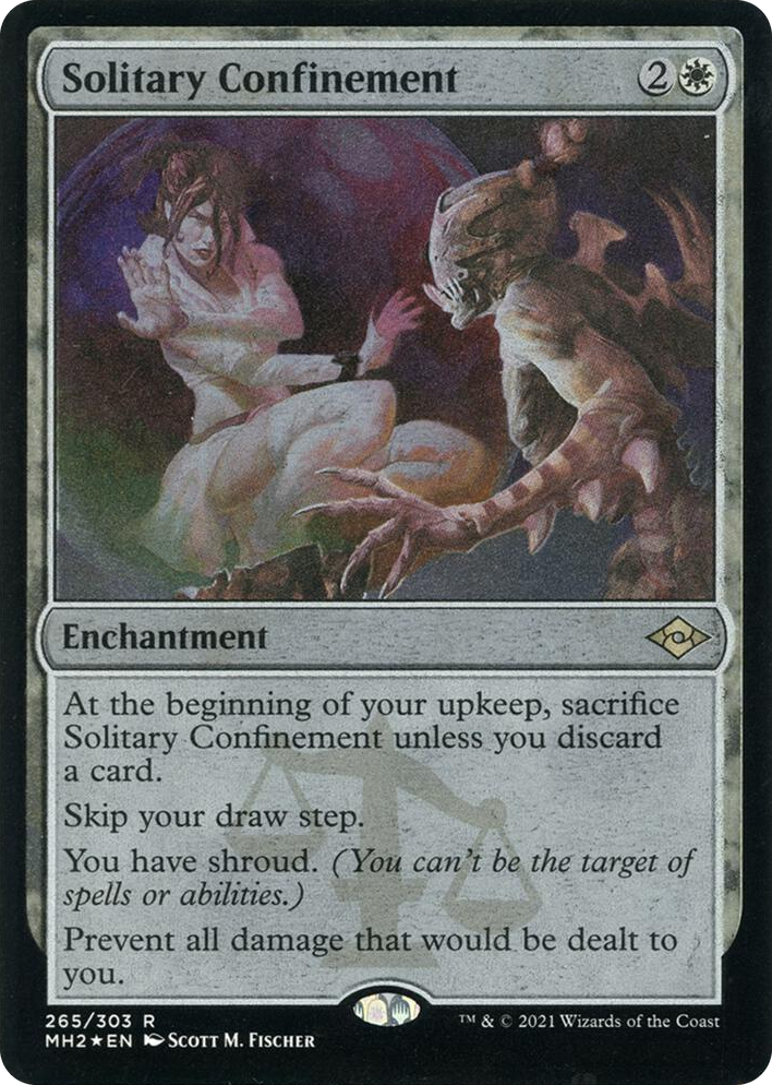 0265 Solitary Confinement (Foil Etched) R Modern Horizons 2