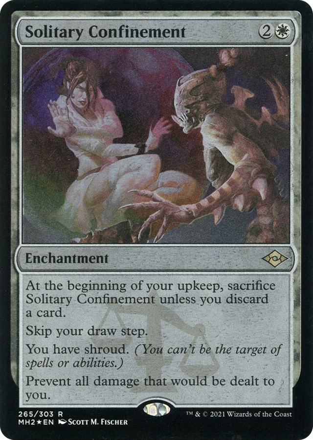 0265 Solitary Confinement (Foil Etched) R Modern Horizons 2
