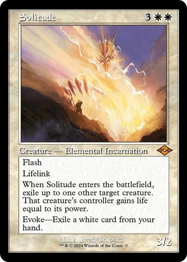 0003 Solitude (Retro Frame) M Modern Horizons 2