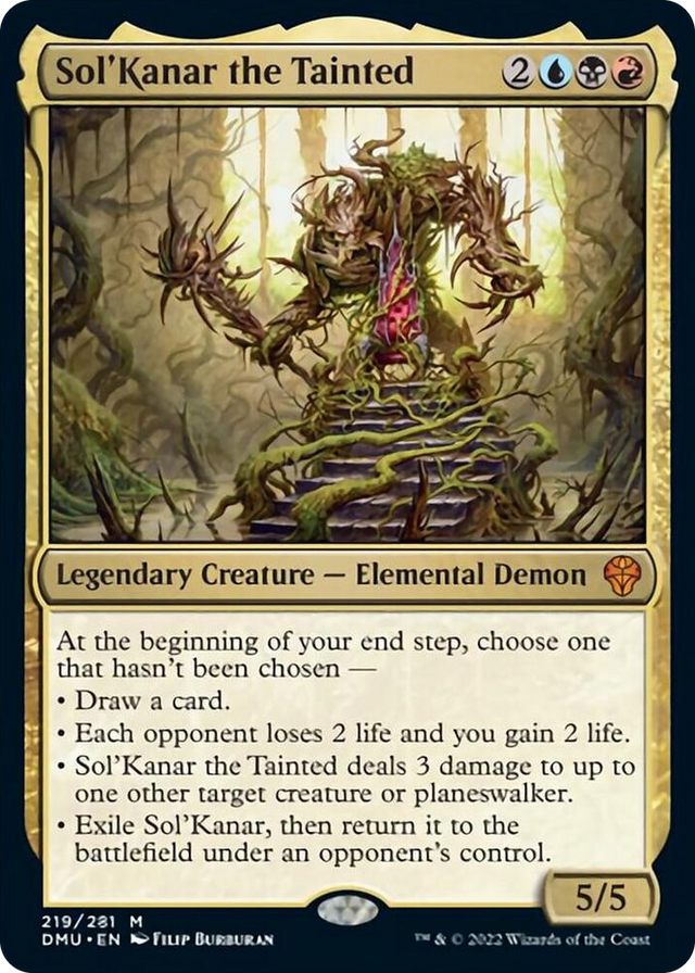 0219 Sol'Kanar the Tainted M Dominaria United
