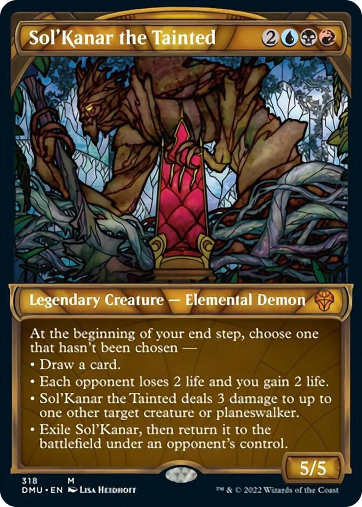 0318 Sol'Kanar the Tainted (Showcase) M Dominaria United