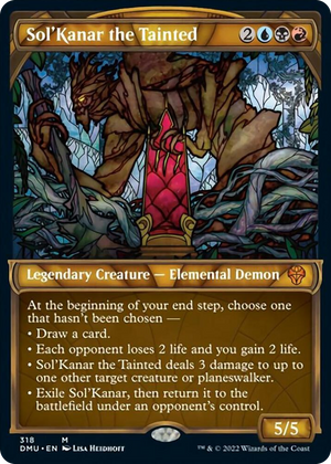 0318 Sol'Kanar the Tainted (Showcase) M Dominaria United