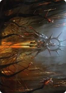 0035 Solphim, Mayhem Dominus Art Card S Art Series: Phyrexia: All Will Be One