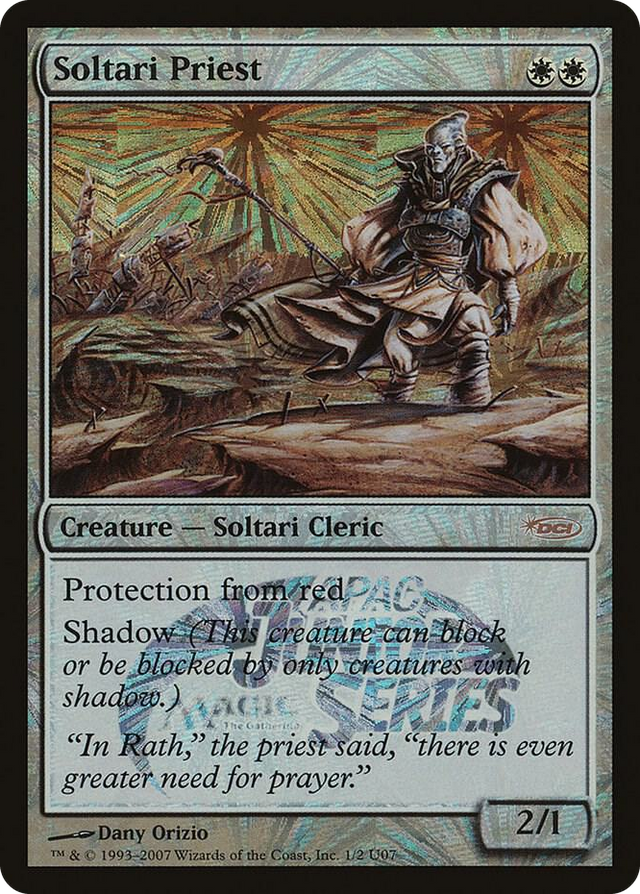 0001 Soltari Priest (Junior APAC Series) P Junior Series Promos