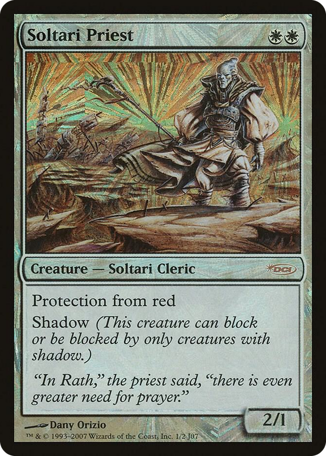 0001 Soltari Priest (Scholarship Series) P Junior Series Promos