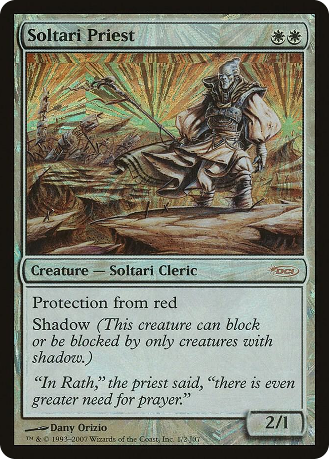 Soltari Priest (Scholarship Series) #1 P - Junior Series Promos Pokemon card