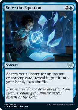 0054 Solve the Equation U Strixhaven: School of Mages