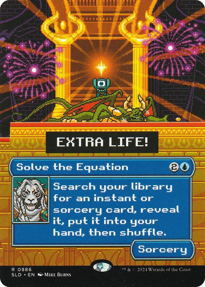 Solve the Equation (0886) #886 R - Secret Lair Drop Series Pokemon card