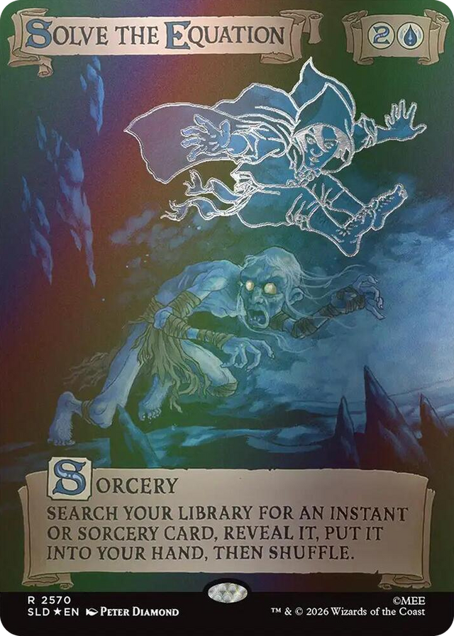 2570 Solve the Equation (2570) (Out Of Sight Foil) R Secret Lair Drop Series