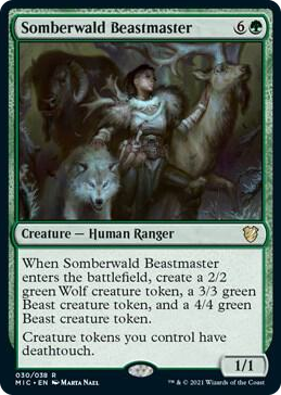 0030 Somberwald Beastmaster R Commander: Innistrad: Midnight Hunt