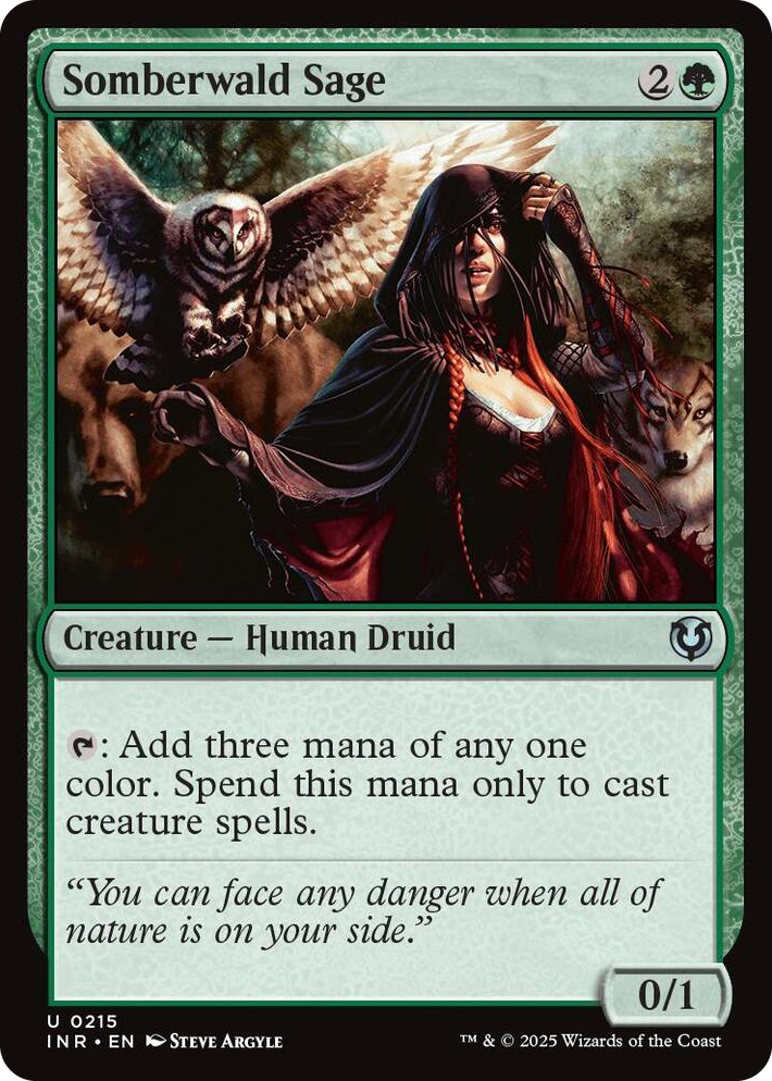 0215 Somberwald Sage U Innistrad Remastered
