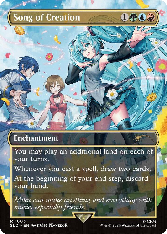 Song of Creation #1603 R - Secret Lair Drop Series Pokemon card