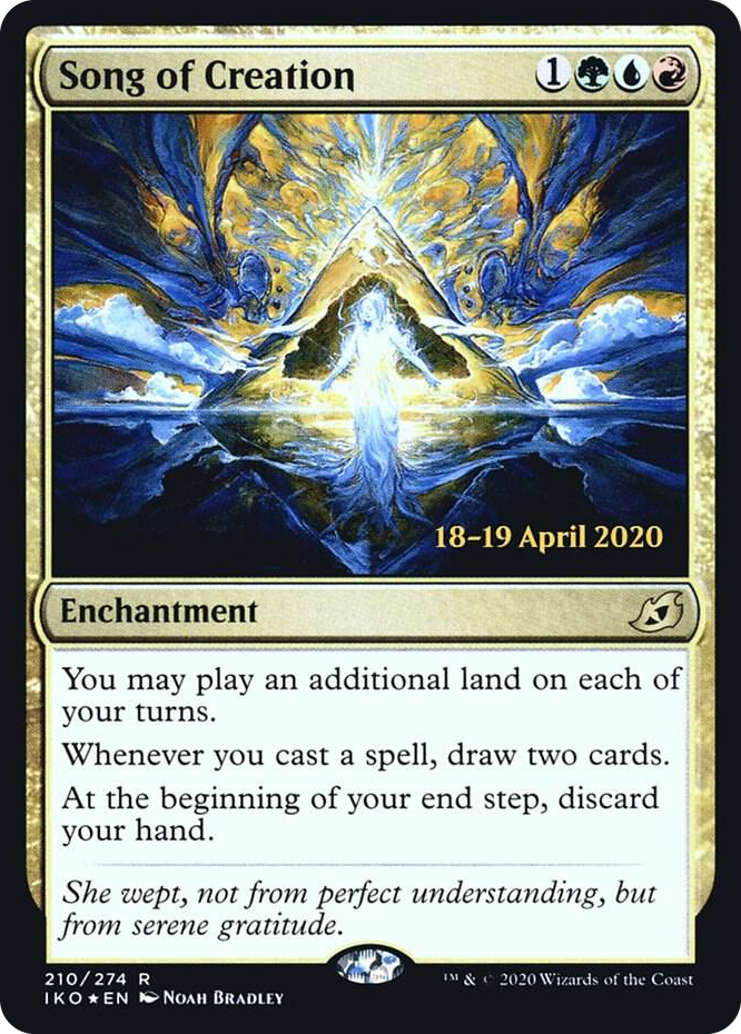 0210 Song of Creation R Prerelease Cards
