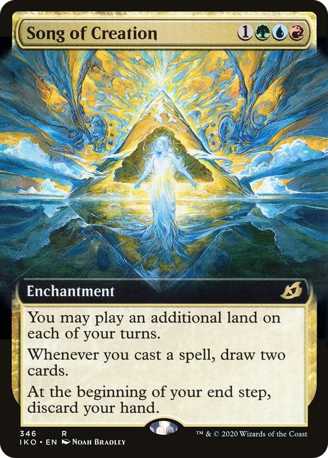 0346 Song of Creation (Extended Art) R Lair of Behemoths