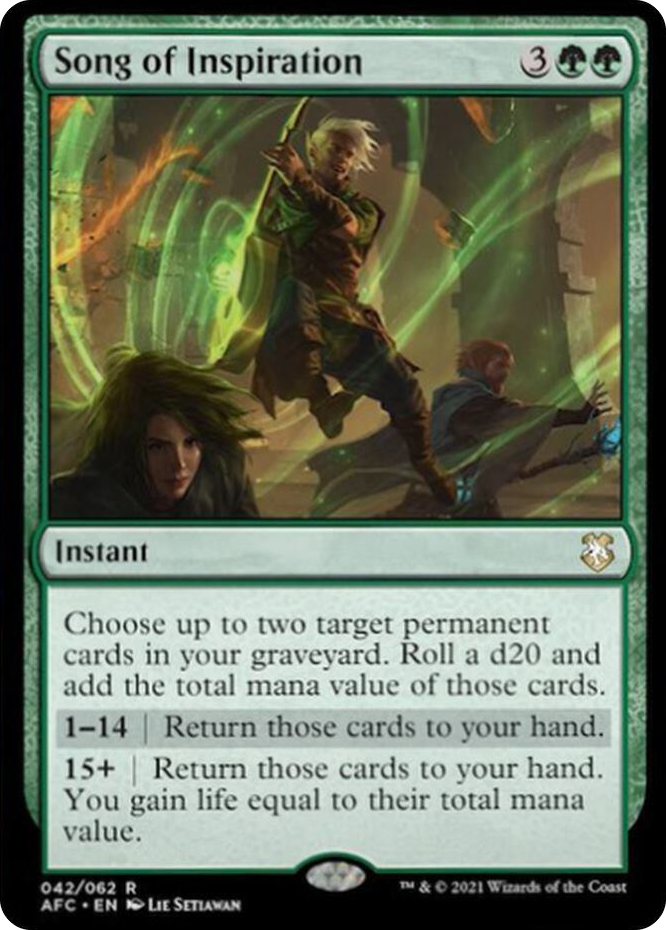 0042 Song of Inspiration R Commander: Adventures in the Forgotten Realms