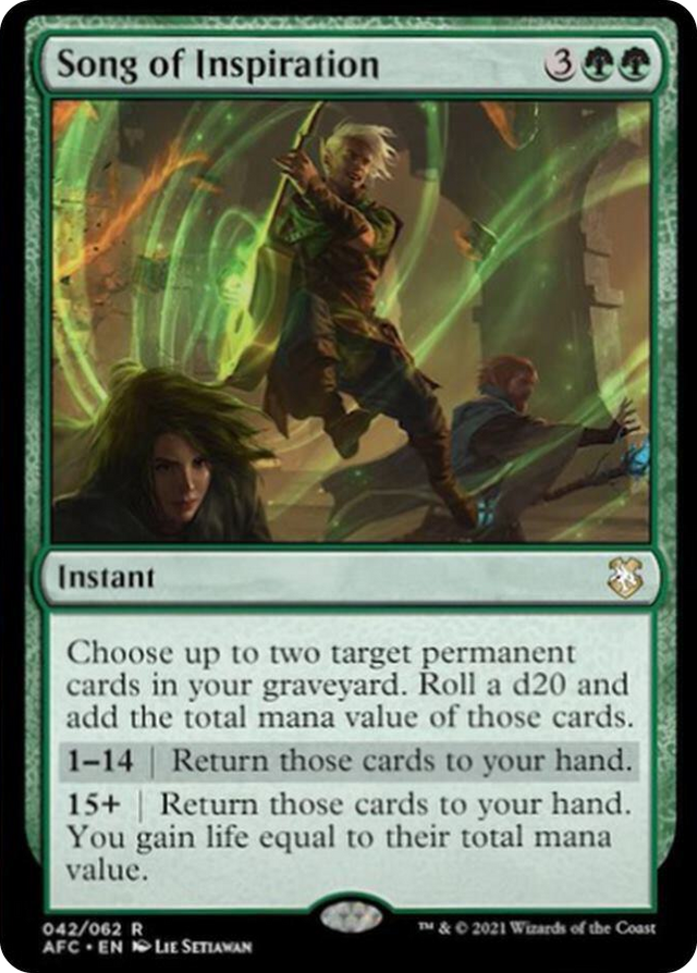 0042 Song of Inspiration R Commander: Adventures in the Forgotten Realms