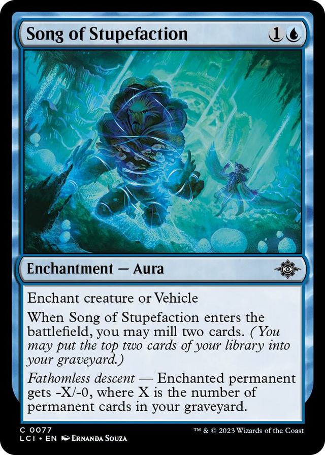 0077 Song of Stupefaction C The Lost Caverns of Ixalan