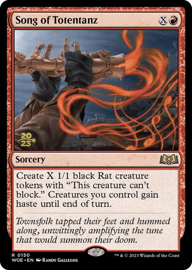 0150 Song of Totentanz R Prerelease Cards