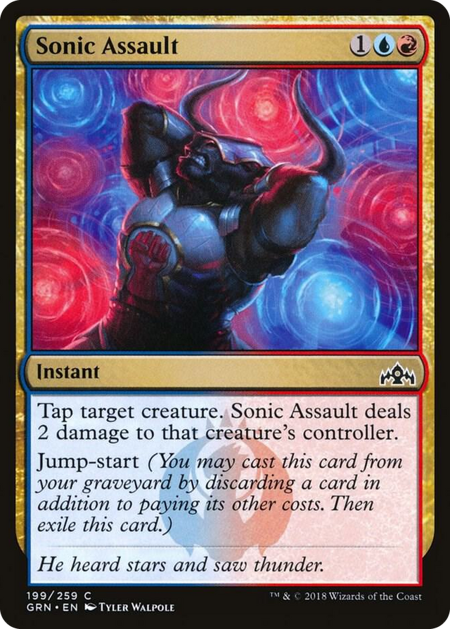 0199 Sonic Assault C Guilds of Ravnica