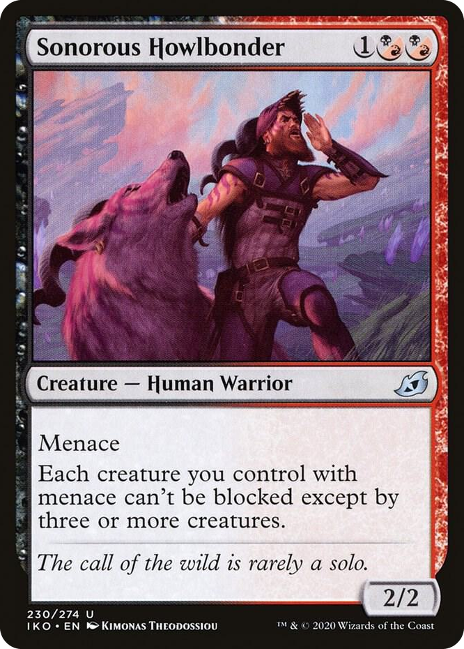 0230 Sonorous Howlbonder U Lair of Behemoths