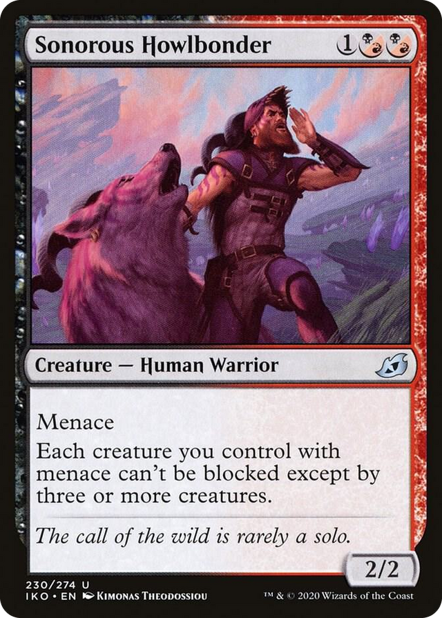 0230 Sonorous Howlbonder U Lair of Behemoths