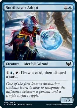 0055 Soothsayer Adept C Strixhaven: School of Mages