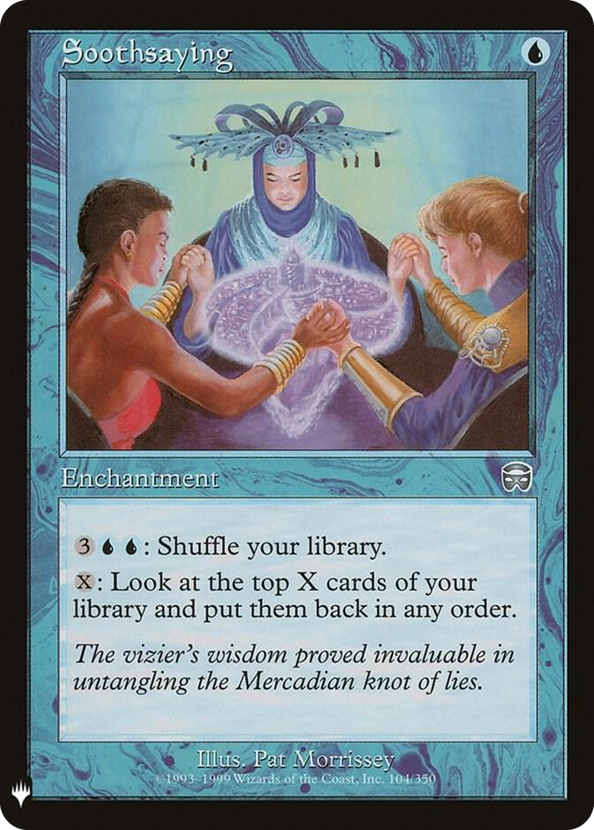 0104 Soothsaying U The List Reprints