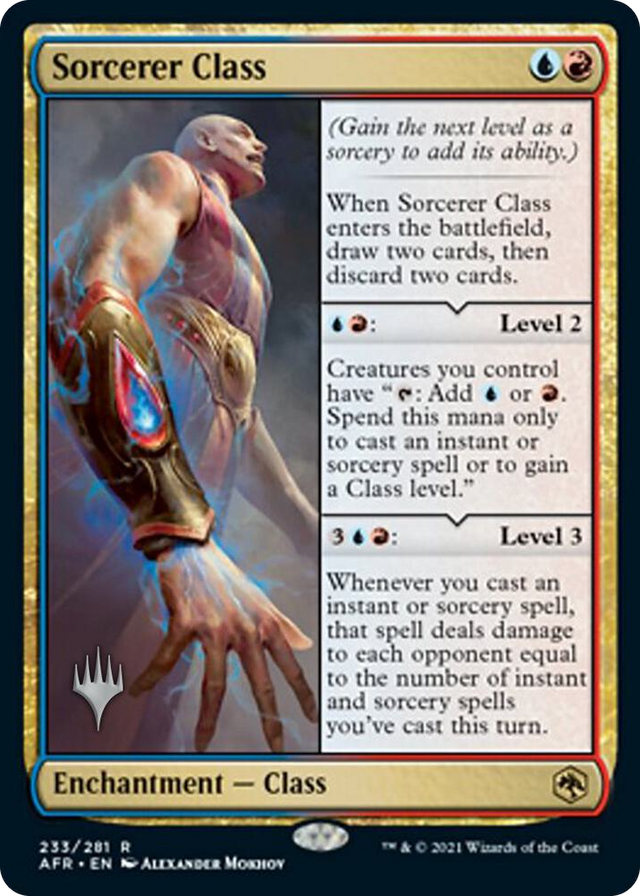0233 Sorcerer Class R Promo Pack: Adventures in the Forgotten Realms