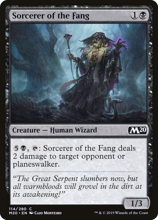 0114 Sorcerer of the Fang C Core Set 2020