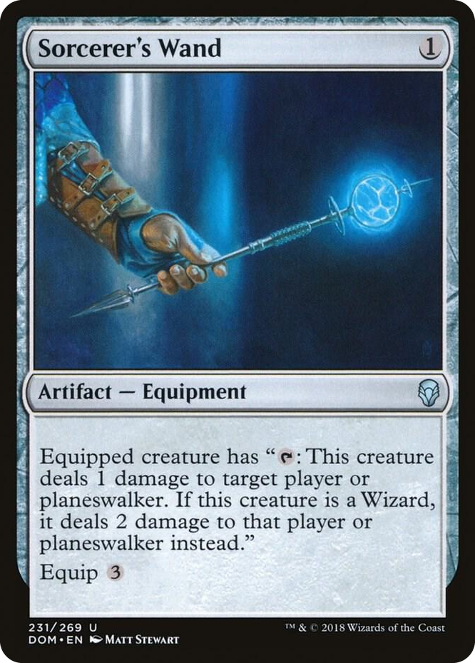 0231 Sorcerer's Wand U Dominaria
