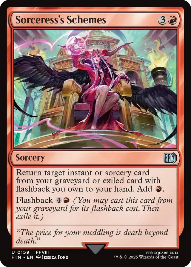 0159 Sorceress's Schemes U FINAL FANTASY